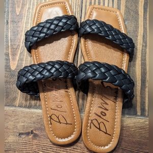 Blowfish Sandals Black Size 9